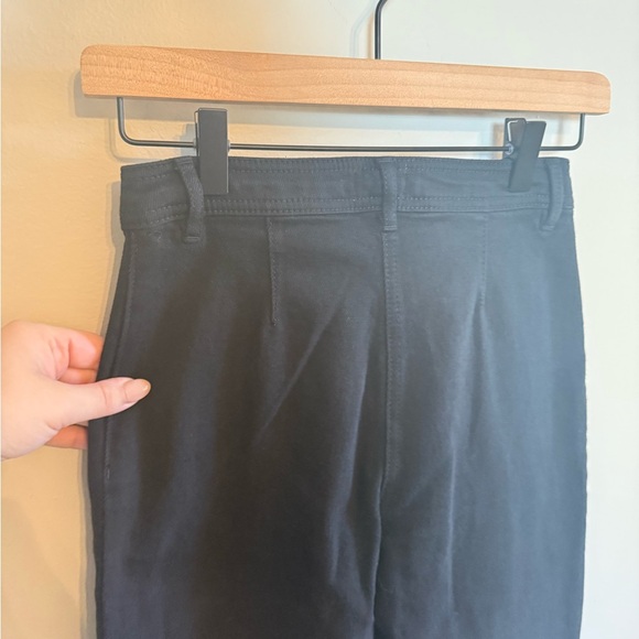 Aritzia Wilfred Free • Modern Utility Pant Women's Size‎ 00 in Black Wide Leg - Picture 8 of 12